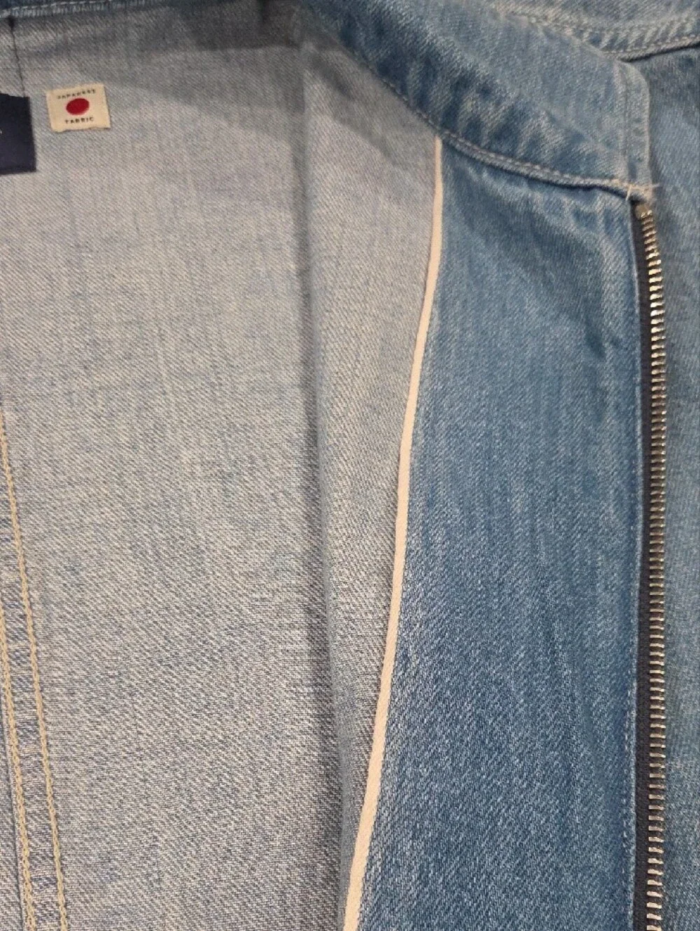 Levi's Light Wash Denim Zip Jacket